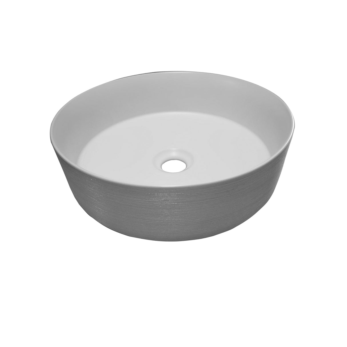 Musgrave 14" White Round Basin