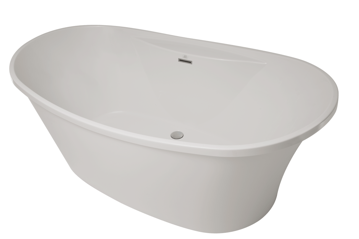 Hydro Systems SBRE6036ATO-WHI BREANNE 6036 AC TUB ONLY - WHITE
