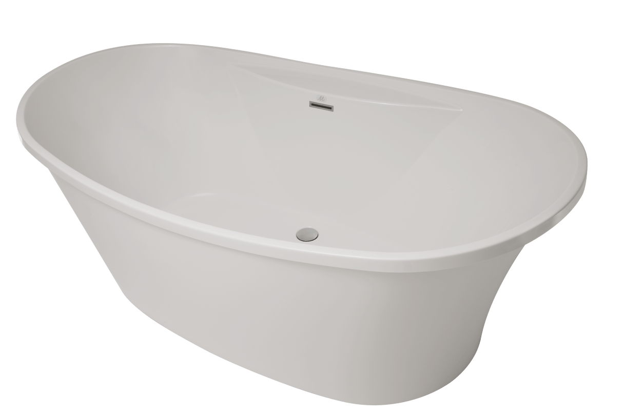 Hydro Systems SBRE6636ATO-BIS BREANNE 6636 AC TUB ONLY - BISCUIT