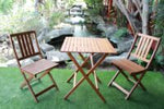 Legion Furniture TWO CHAIRS AND A TABLE OUTDOOR SET LF-OD-SET