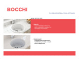 BOCCHI 1361-002-0120 Sotto Round Dual-mount Fireclay 18.5 in. Single Bowl Bar Sink with Protective Bottom Grid and Strainer in Matte White