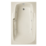 Hydro Systems ISA6636ACO-BON ISABELLA 6636 AC W/COMBO SYSTEM-BONE