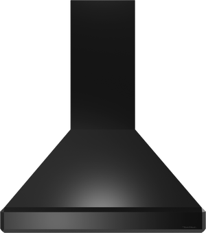 Vent-A-Hood ISDAH18-K42 BC 42" Euro Island Range Hood with Emerald-Cut Edges, Ductless Ventilation (ARS), Black Carbide
