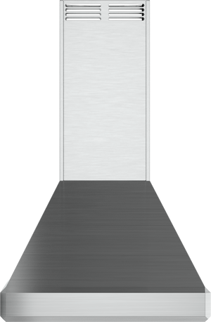 Vent-A-Hood ISDAH18-K42 SS 42" Euro Island Range Hood with Emerald-Cut Edges, Ductless Ventilation (ARS), Stainless Steel