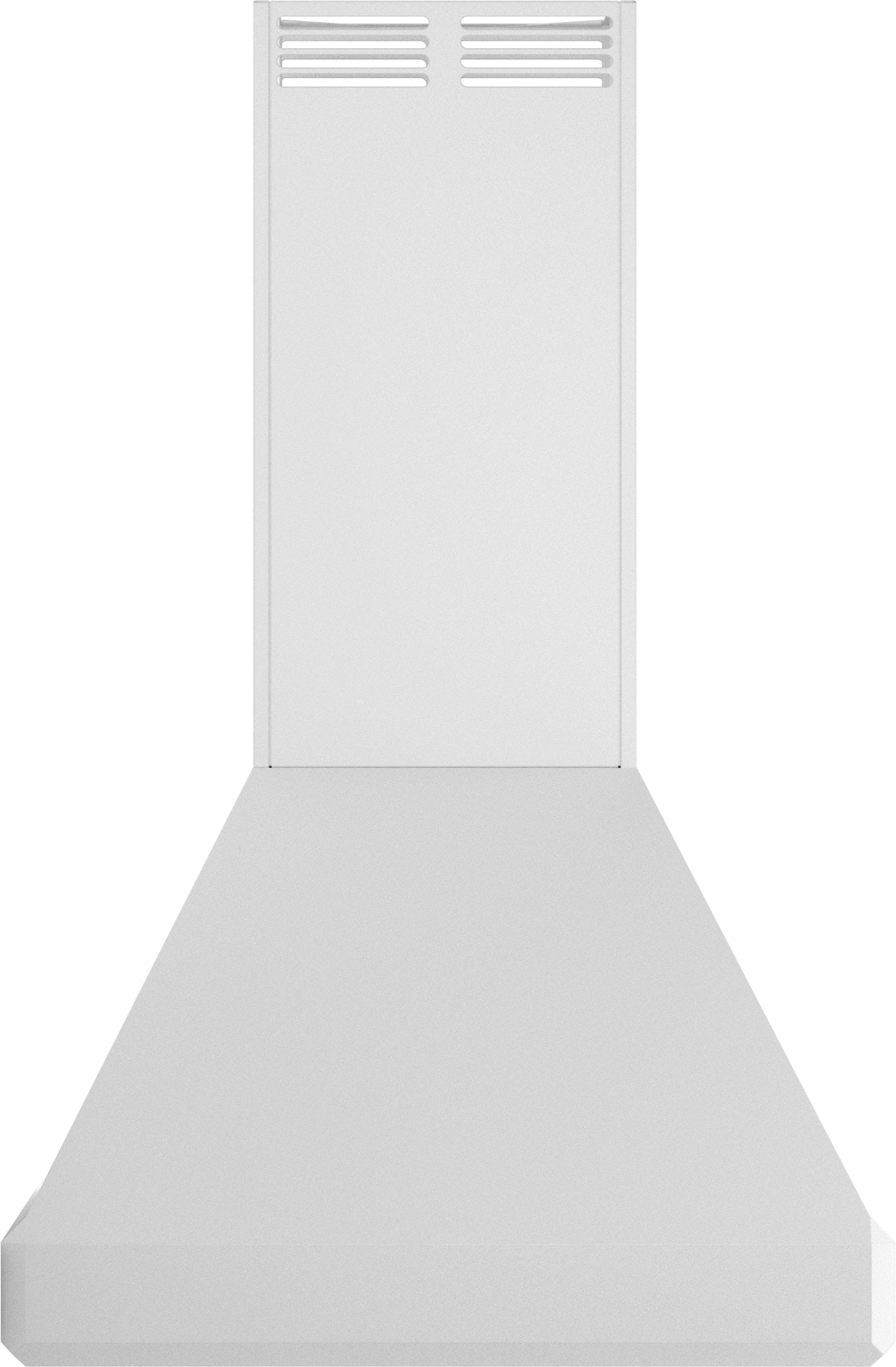 Vent-A-Hood ISDAH18-K42 BT 42" Euro Island Range Hood with Emerald-Cut Edges, Ductless Ventilation (ARS), Biscuit