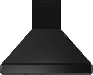Vent-A-Hood ISDH18-248 BL 48" 600 CFM Euro Pro Island Range Hood with Emerald-Cut Edges, Magic Lung Blower, Black Satin