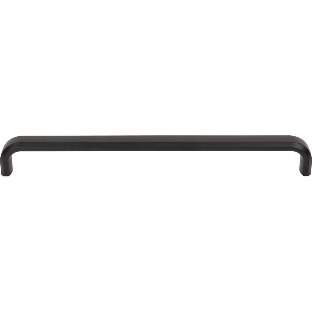 Top Knobs TK3015 Telfair Pull 8 13/16 Inch (c-c) - Flat Black