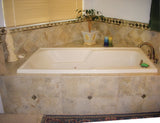 Hydro Systems ISA6036AWP-BON ISABELLA 6036 AC W/WHIRLPOOL SYSTEM-BONE