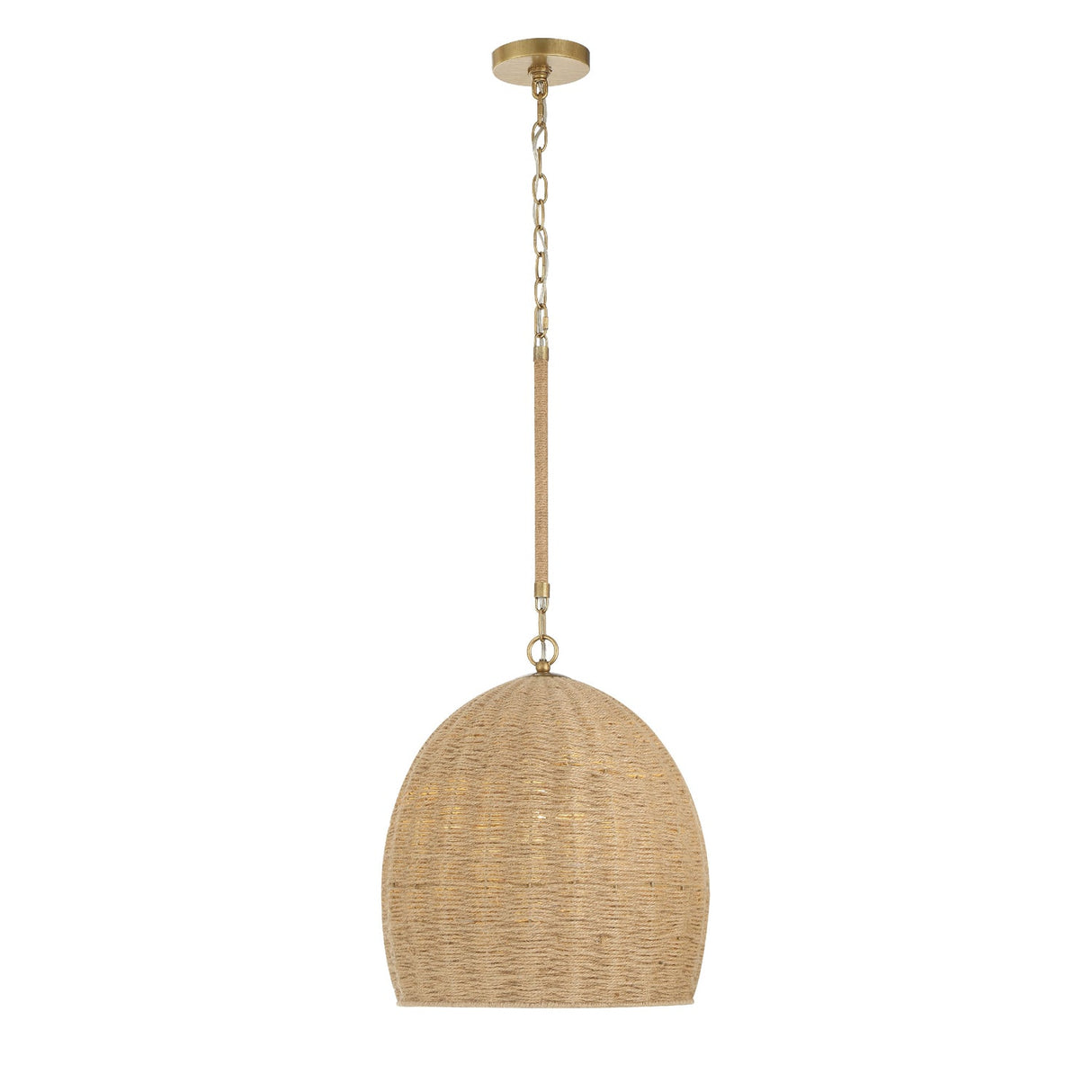 Jace 1 Light Soft Gold Pendant JAC-10500-SG