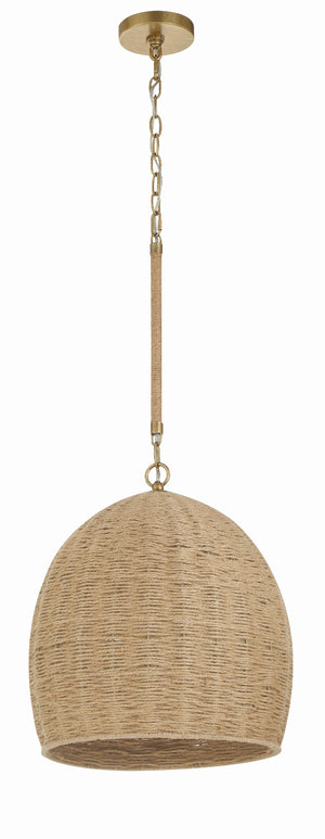 Jace 1 Light Soft Gold Pendant JAC-10500-SG