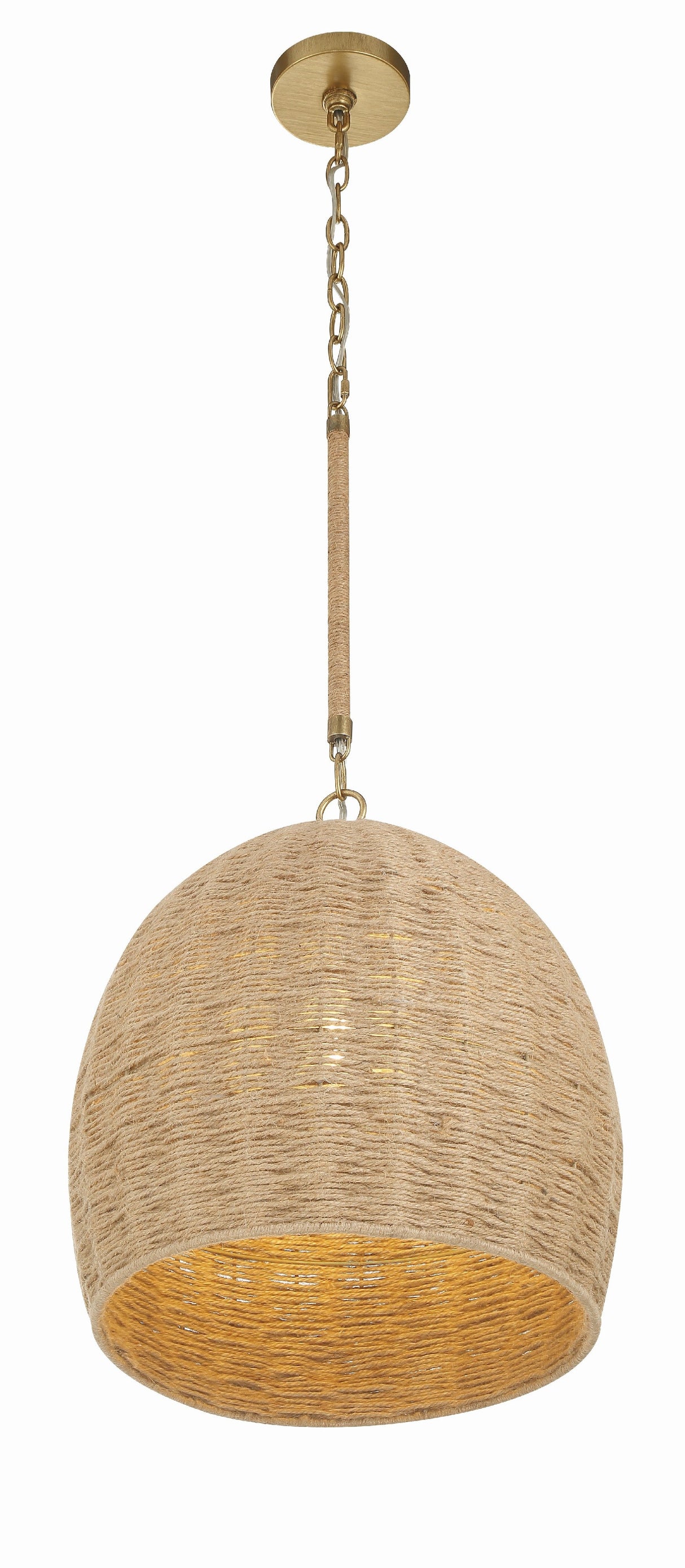 Jace 1 Light Soft Gold Pendant JAC-10500-SG