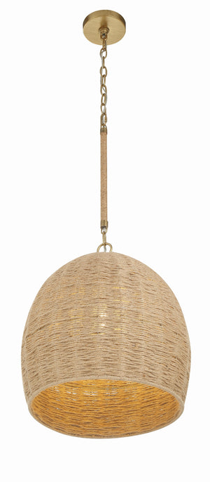 Jace 1 Light Soft Gold Pendant JAC-10500-SG