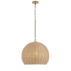 Jace 3 Light Soft Gold Chandelier JAC-10503-SG