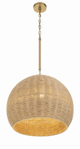 Jace 3 Light Soft Gold Chandelier JAC-10503-SG