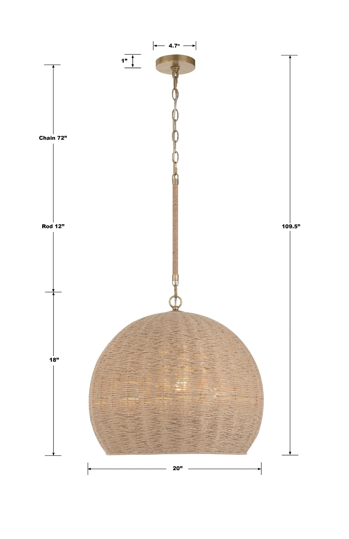 Jace 3 Light Soft Gold Chandelier JAC-10503-SG