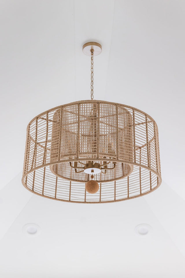 Jayna 8 Light Burnished Silver Chandelier JAY-A5006-BS