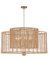 Jayna 12 Light Burnished Silver Chandelier JAY-A5009-BS