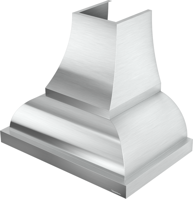 Vent-A-Hood JCH148/A1 SS 48" 300 CFM Designer Wall Mount Range Hood with Complex Curve, Magic Lung Blower, Stainless Steel