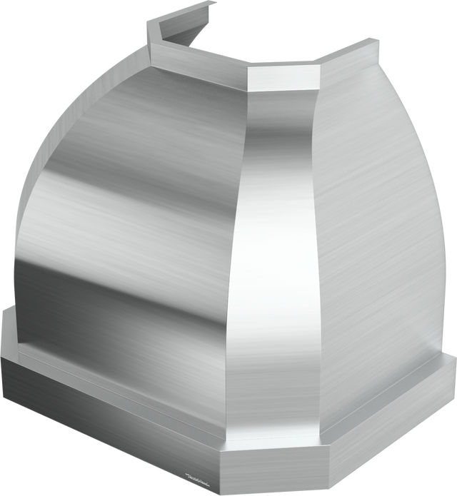Vent-A-Hood JCH142/C1 SS 42" 300 CFM Designer Convex Wall Mount Range Hood with Clipped Corners, Magic Lung Blower, Stainless Steel