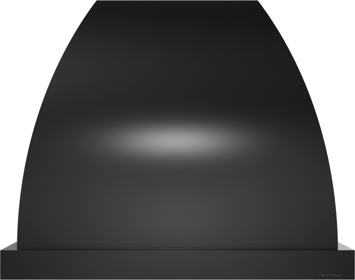 Vent-A-Hood JCH360/C2 BL 60" 900 CFM Designer Convex Wall Mount Range Hood with Magic Lung Blower, Black Satin