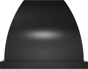 Vent-A-Hood JCH142/C2 BC 42" 300 CFM Designer Convex Wall Mount Range Hood with Magic Lung Blower, Black Carbide
