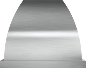 Vent-A-Hood JCH360/C2 SS 60" 900 CFM Designer Convex Wall Mount Range Hood with Magic Lung Blower, Stainless Steel