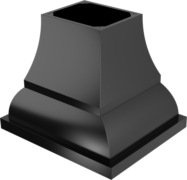Vent-A-Hood JCIH248/A1 GS 48" 550 CFM Designer Island Range Hood with Complex Curve, Magic Lung Blower, Gunsmoke