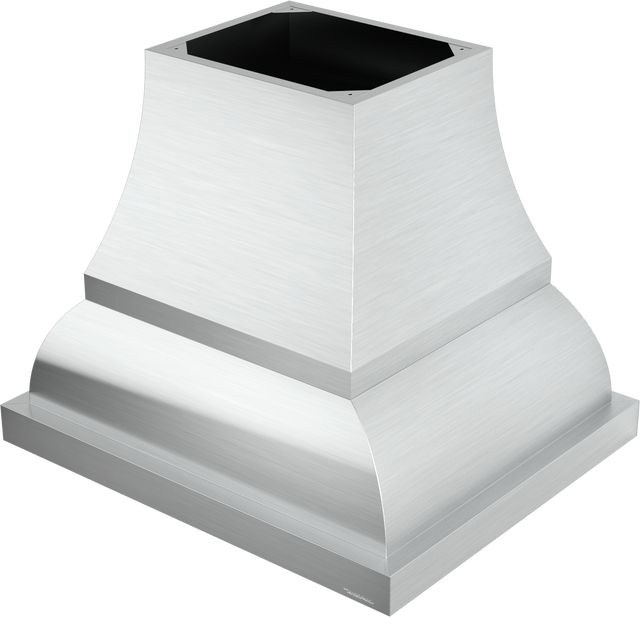 Vent-A-Hood JCIH254/A1 SS 54" 550 CFM Designer Island Range Hood with Complex Curve, Magic Lung Blower, Stainless Steel