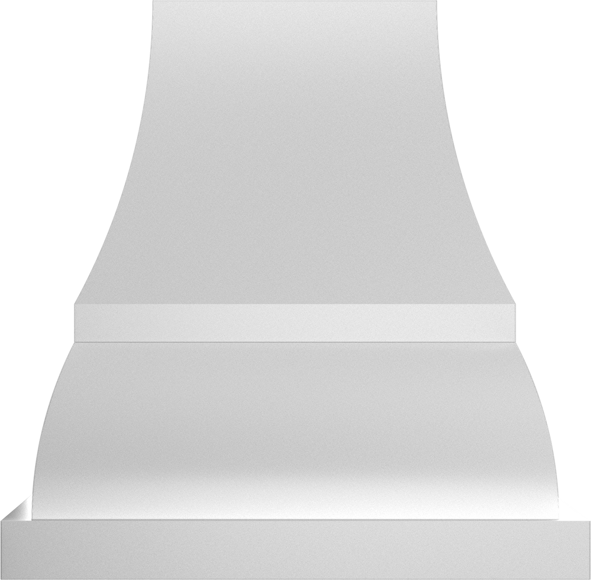 Vent-A-Hood JCIH236/A1 BT 36" 550 CFM Designer Island Range Hood with Complex Curve, Magic Lung Blower, Biscuit