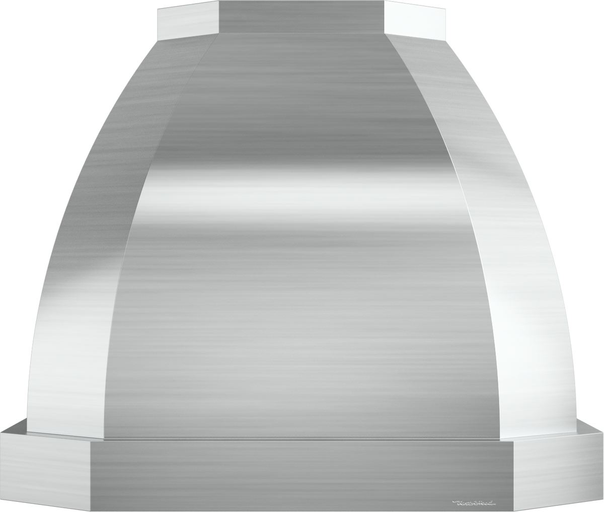 Vent-A-Hood JCIH448/C1 OL 48" 1100 CFM Designer Convex Island Range Hood with Clipped Corners, Magic Lung Blower, Overlay
