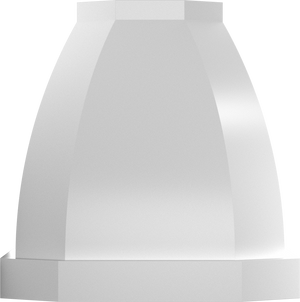Vent-A-Hood JCIH248/C1 BT 48" 550 CFM Designer Convex Island Range Hood with Clipped Corners, Magic Lung Blower, Biscuit