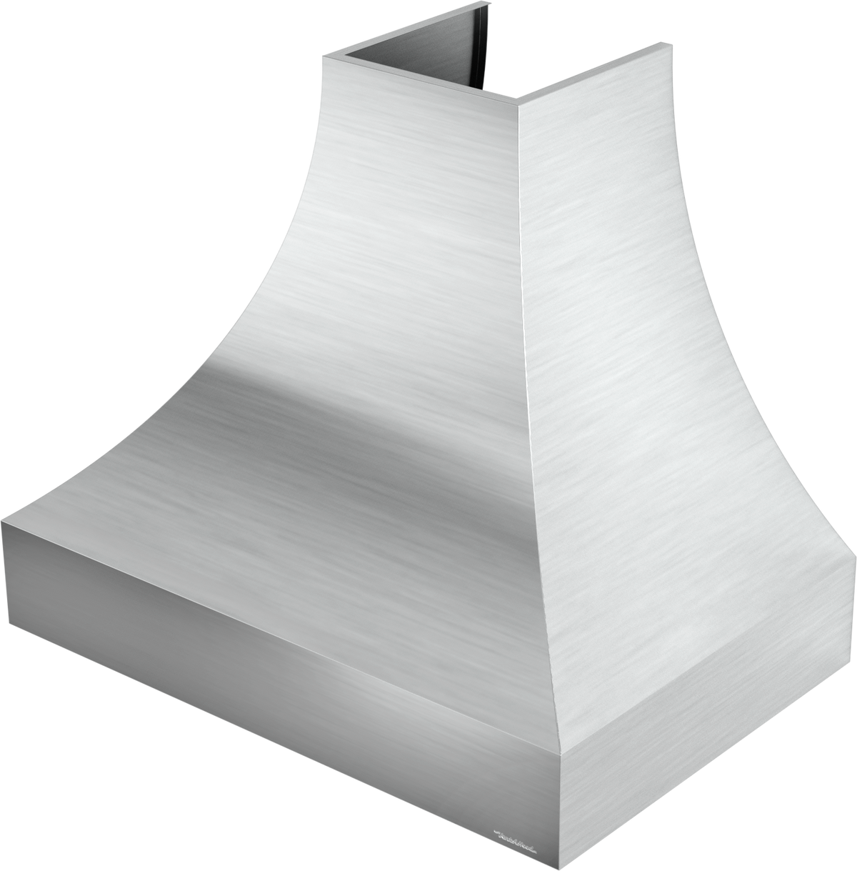 Vent-A-Hood JDH136/C1 OL 36" 300 CFM Designer Concave Wall Mount Range Hood with Slim Base, Magic Lung Blower, Overlay