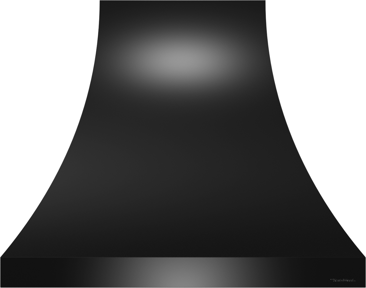 Vent-A-Hood JDH142/C2 BC 42" 300 CFM Designer Concave Wall Mount Range Hood with Slim Lip, Magic Lung Blower, Black Carbide