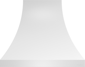 Vent-A-Hood JDH460/C2 BT 60" 1200 CFM Designer Concave Wall Mount Range Hood with Slim Lip, Magic Lung Blower, Biscuit