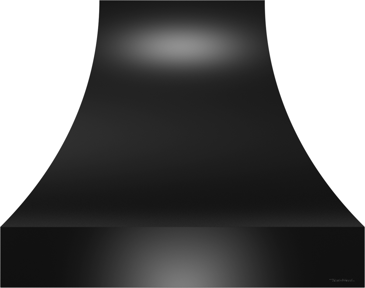 Vent-A-Hood JDH148/C3 GS 48" 300 CFM Designer Concave Wall Mount Range Hood with Magic Lung Blower, Gunsmoke