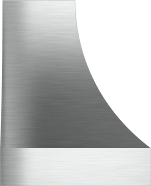 Vent-A-Hood JDH136/C3 SS 36" 300 CFM Designer Concave Wall Mount Range Hood with Magic Lung Blower, Stainless Steel