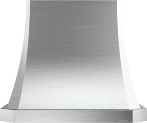 Vent-A-Hood JDIH242/C1 OL 42" 550 CFM Designer Concave Island Range Hood with Clipped Corners, Magic Lung Blower, Overlay