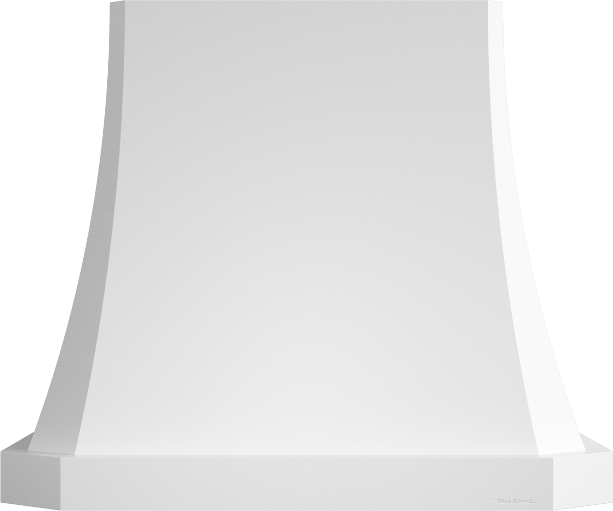 Vent-A-Hood JDIH236/C1 BT 36" 550 CFM Designer Concave Island Range Hood with Clipped Corners, Magic Lung Blower, Biscuit