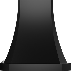 Vent-A-Hood JDIH254/C1 GS 54" 550 CFM Designer Concave Island Range Hood with Clipped Corners, Magic Lung Blower, Gunsmoke