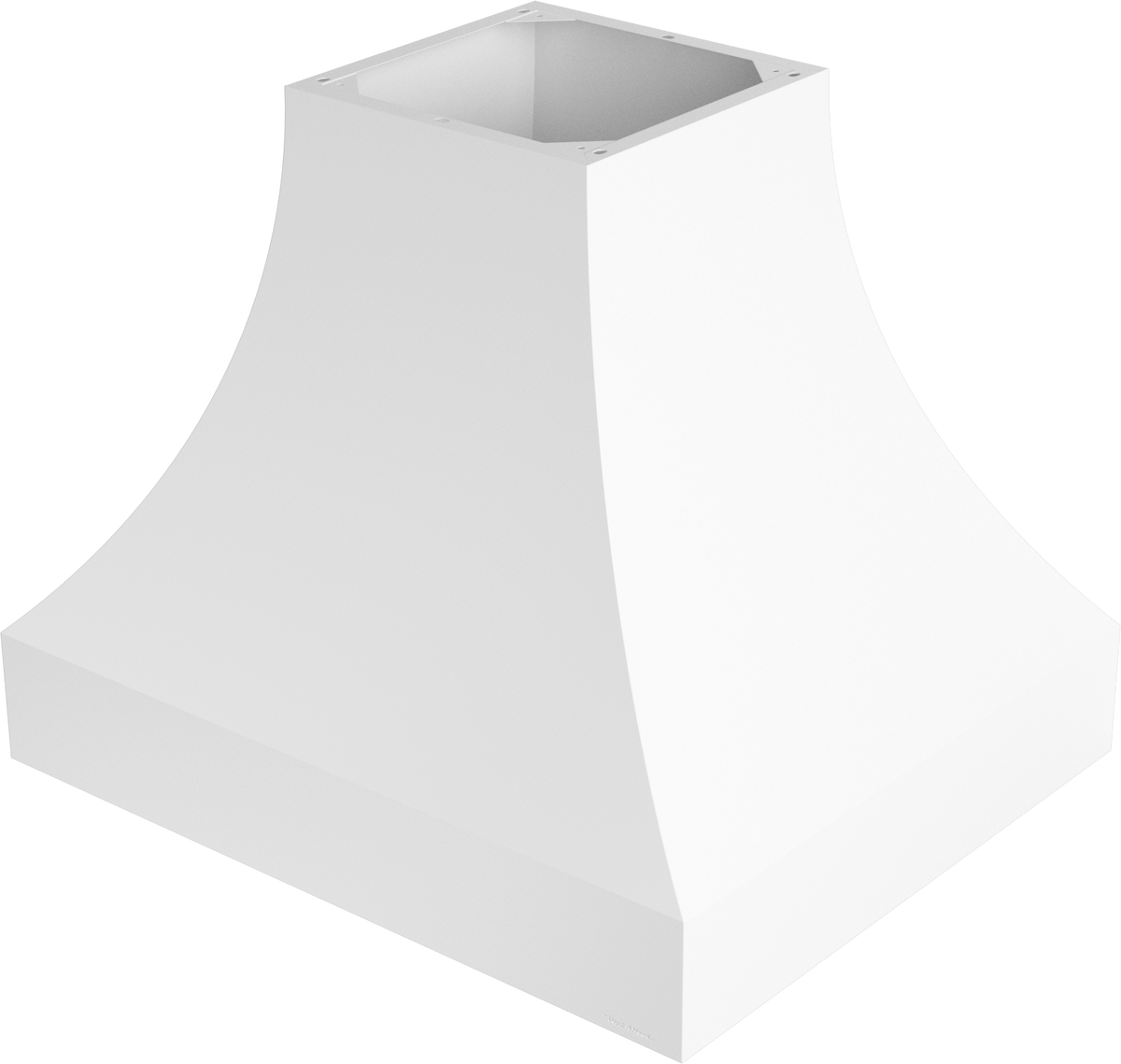 Vent-A-Hood JDIH460/C3 WH 60" 1100 CFM Designer Concave Island Range Hood with Magic Lung Blower, White