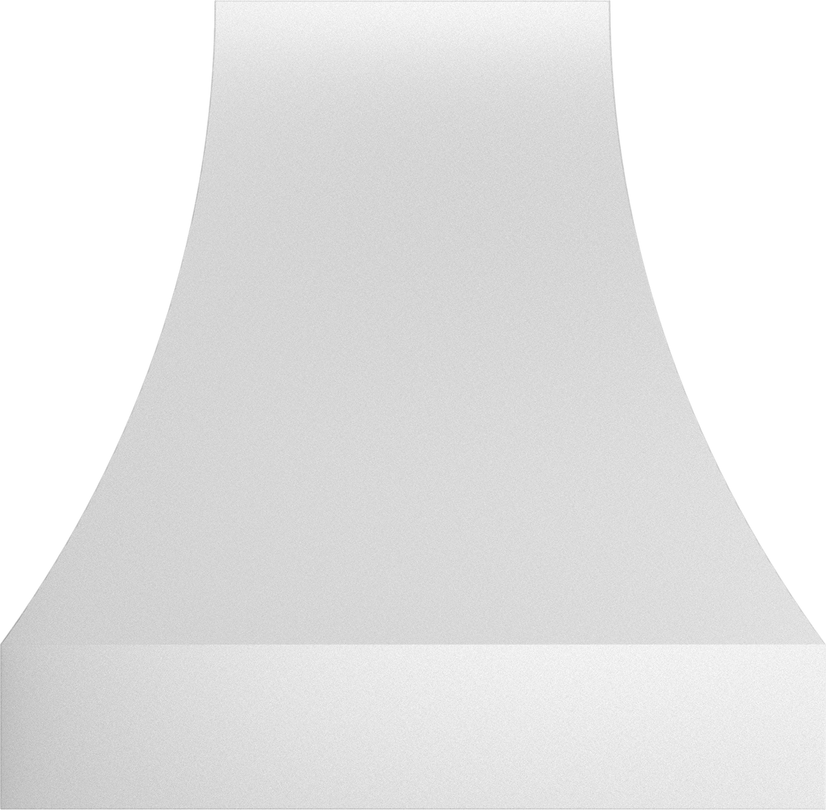 Vent-A-Hood JDIH466/C3 WH 66" 1100 CFM Designer Concave Island Range Hood with Magic Lung Blower, White