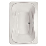Hydro Systems JEN7248AWP-WHI JENNIFER 7248 AC W/WHIRLPOOL SYSTEM-WHITE