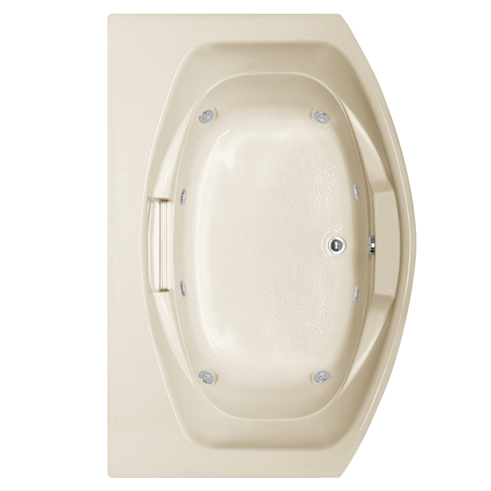 Hydro Systems JES7248AWP-BON JESSICA 7248 AC W/WHIRLPOOL SYSTEM-BONE