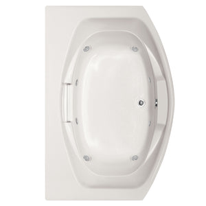 Hydro Systems JES6048AWP-WHI JESSICA 6048 AC W/WHIRLPOOL SYSTEM-WHITE