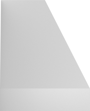 Vent-A-Hood JPH360/C1 WH 60" 900 CFM Designer Pyramid Wall Mount Range Hood with Magic Lung Blower, White