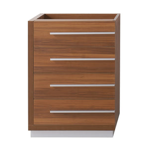Virtu USA Bailey 24" Cabinet Only - Luxe Bathroom Vanities