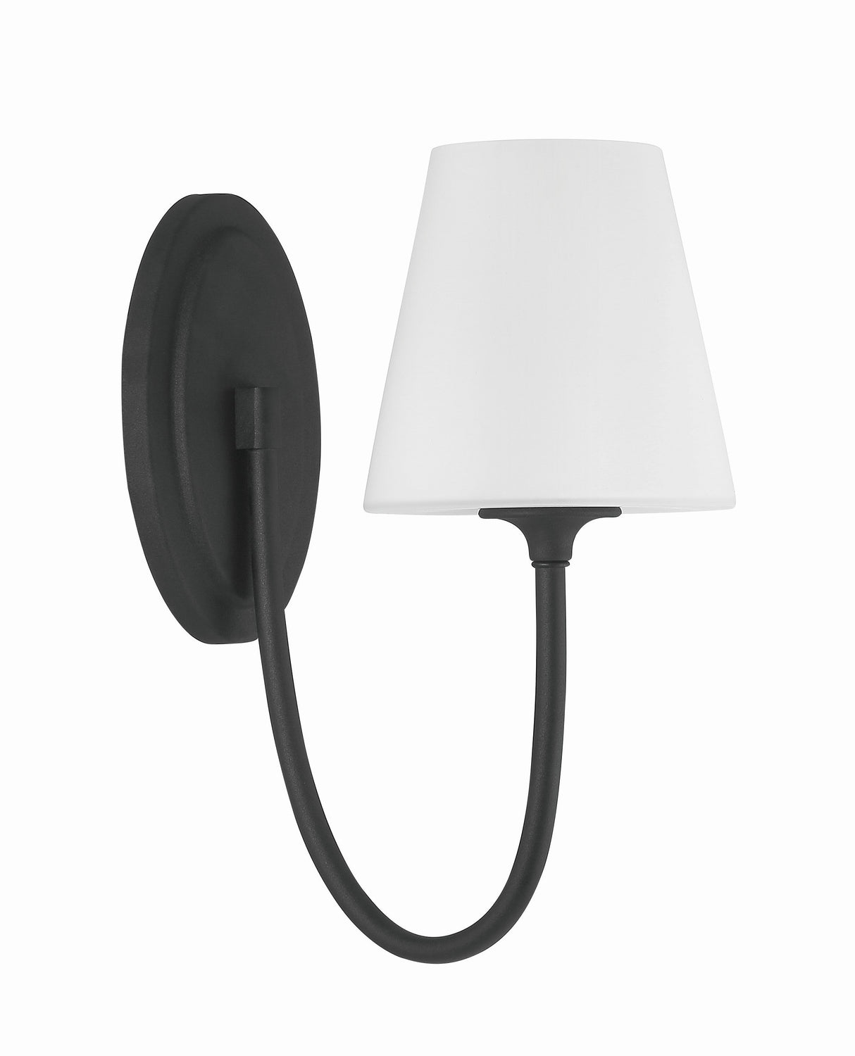 Juno 1 Light Black Forged Sconce JUN-10321-BF