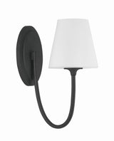 Juno 1 Light Black Forged Sconce JUN-10321-BF