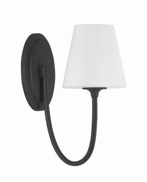 Juno 1 Light Black Forged Sconce JUN-10321-BF