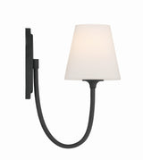 Juno 1 Light Black Forged Sconce JUN-10321-BF